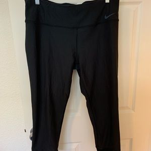 Nike Pants - Nike leggings Capri black XL Nike Pants - Nike leggings Capri black XL